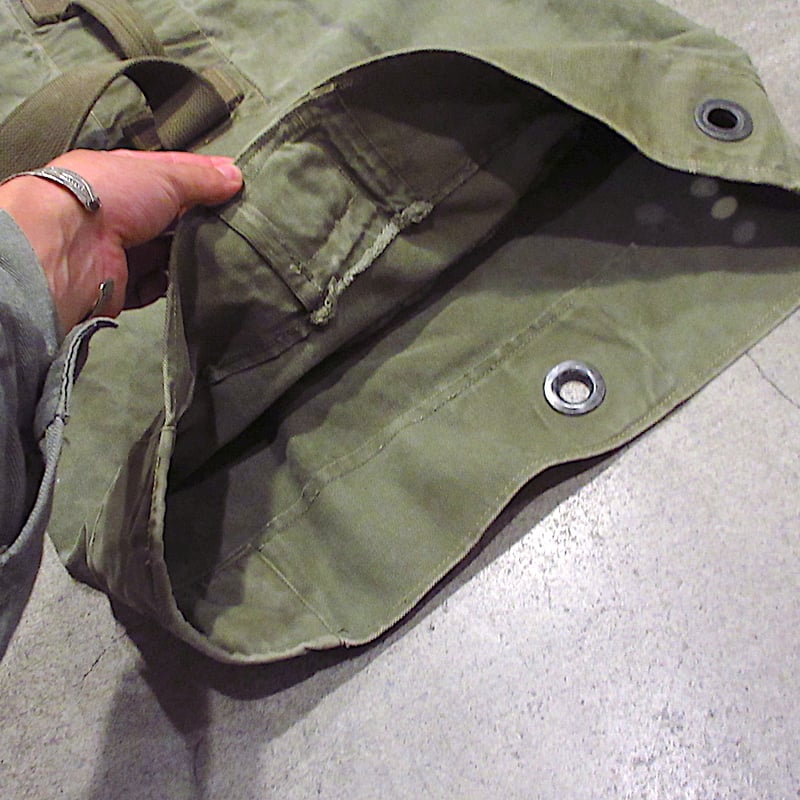 ビンテージ US キャンバス ダッフルバッグ 米軍 ミリタリー ステンシル 40s 米軍 U.S. ステンシル ダッフルバッグ - Sixpacjoe Web Shop