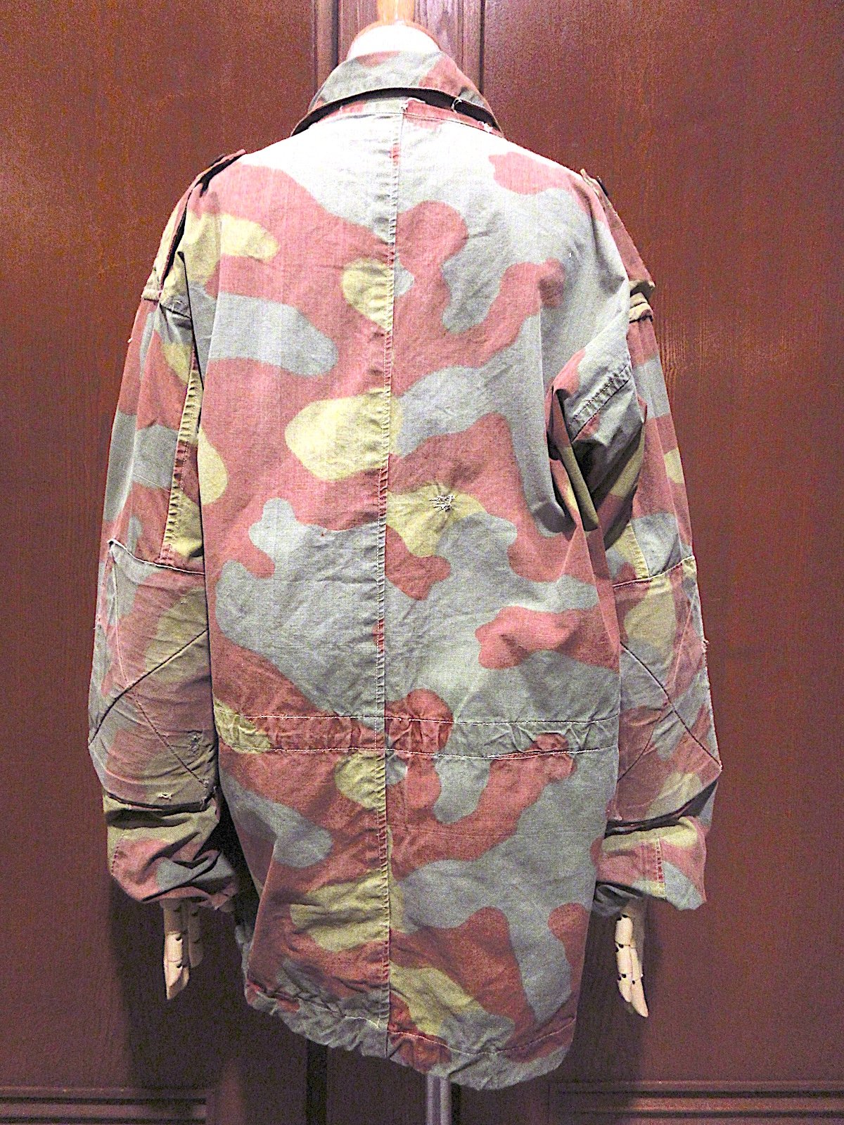 ビンテージ○イタリア軍サンマルコカモコンバットジャケット○260214m2