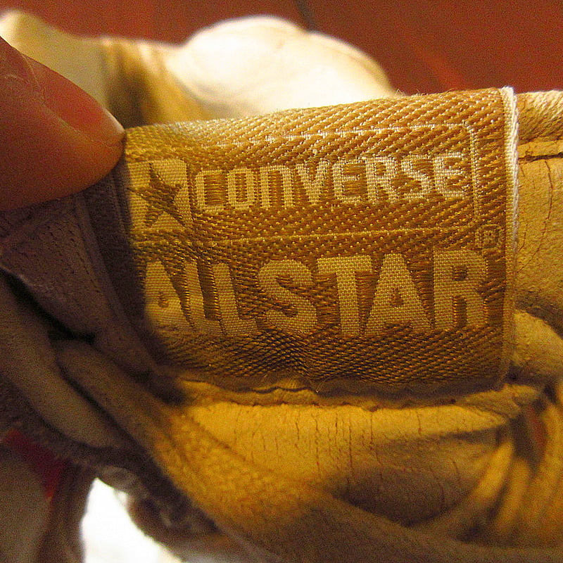 ビンテージ90's○CONVERSEバスケットボールシューズ白○240414j1 ビンテージ90's○CONVERSEバスケットボールシューズ白○240414j1