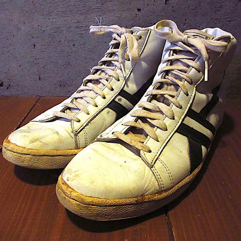ビンテージ80's○Thom McAn Joxレザースニーカー白size 11 1/2○251