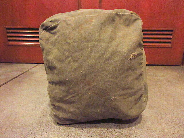 40's〜50's ヴィンテージ ハンドペイント ヘビーダッフルバック スカル