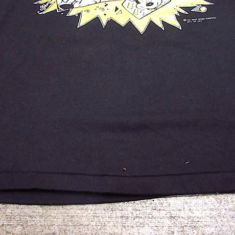 ビンテージ80's●MICKEY MINNIE半袖プリントTシャツ黒●230723m5-m-tsh-otディズニートップスメンズ古着