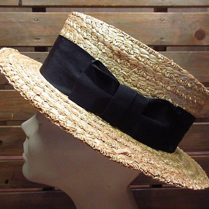 1950s ヴィンテージ CHRISTYS ウール フェドラ ハット 58 帽子