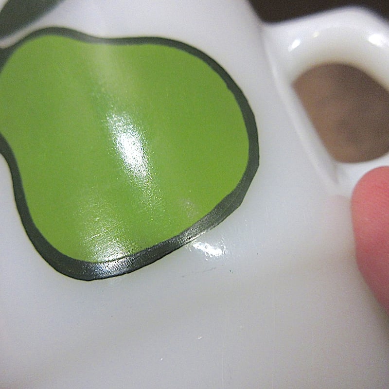 ビンテージ○Fire Kingスーパーフルーツピアースタッキングマグ