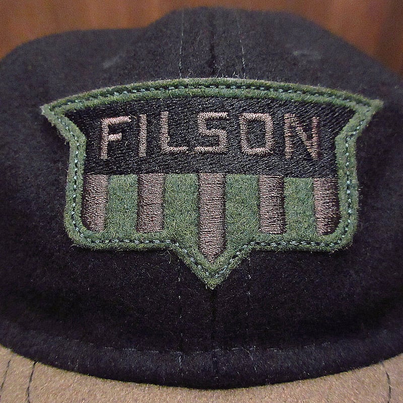 ビンテージ○FILSON×EBBETS FIELD FLANNELSツートン6パネル