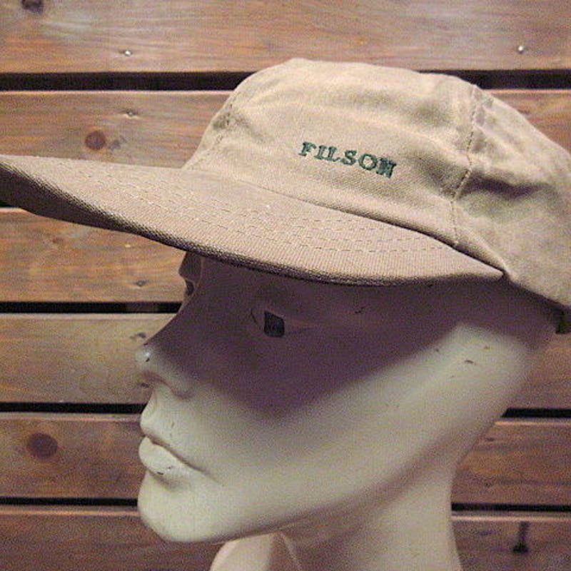 FILSON オイルドコットンキャップ 80s FILSONフィルソン オイルドコットン キャップ カーキ XL