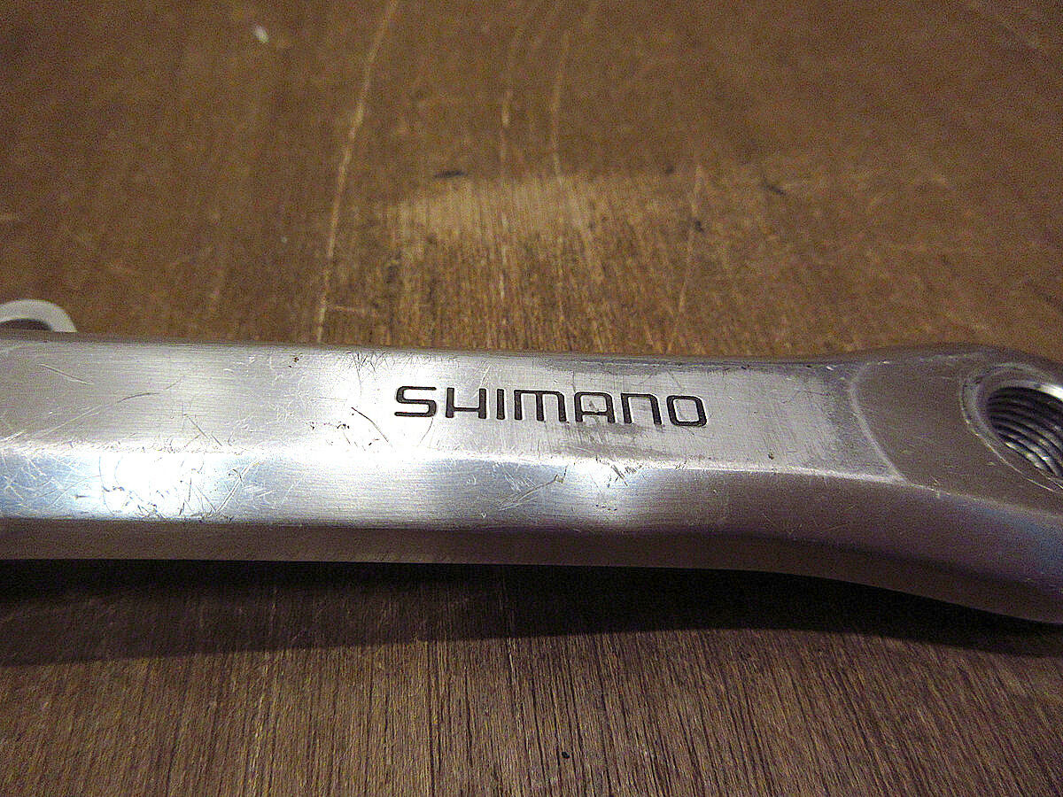 希少　クランクアーム アルミ鋳造 ビンテージSHIMANO FC-6206クランクアーム○211119s8-otclct
