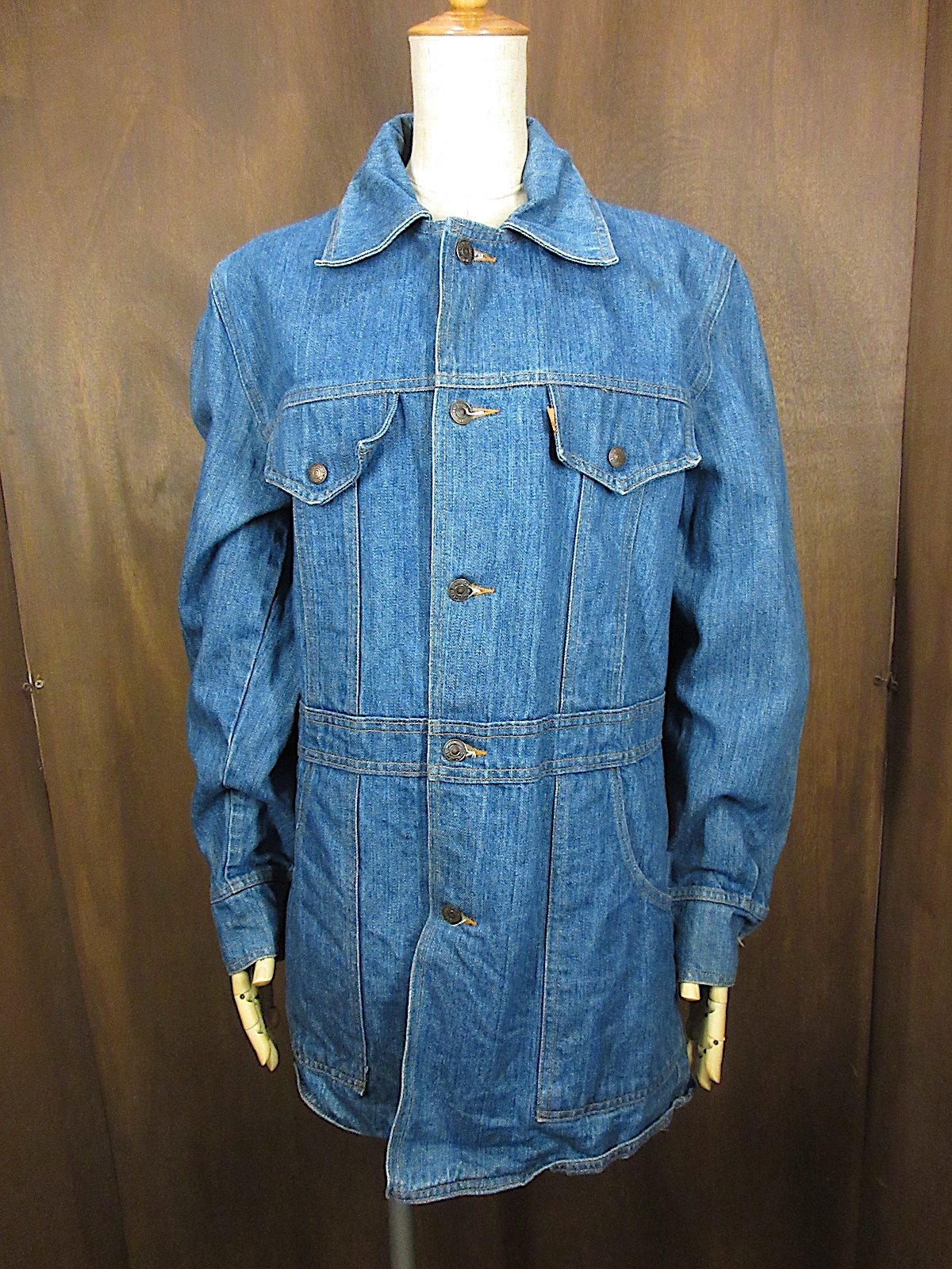 ビンテージ70's○Levi'sデニムブッシュジャケットsize M