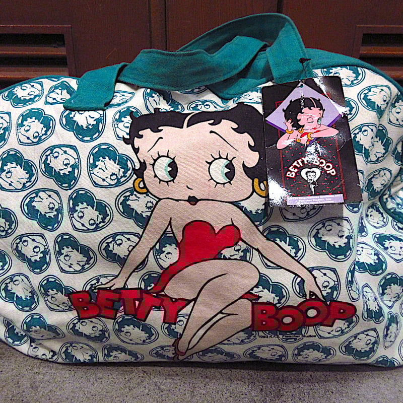 ビンテージ90's○DEADSTOCK BETTY BOOPボストンバッグ○240514c7- ビンテージ90's○DEADSTOCK BETTY BOOPボストンバッグ○240514c7-