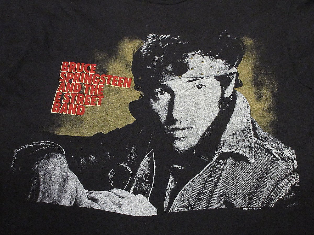 ビンテージ80's○BRUCE SPRINGSTEEN 1984年〜1985年ワールド