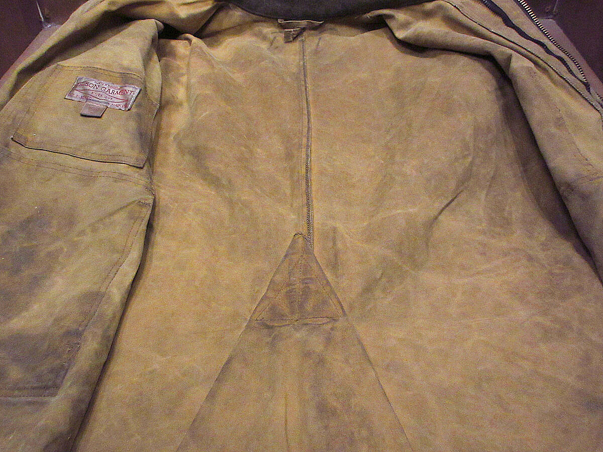ビンテージ○FILSONオイルドコットンジャケット○221124k1-m-jk ビンテージ○FILSONオイルドコットンジャケット○221124k1-m-jk