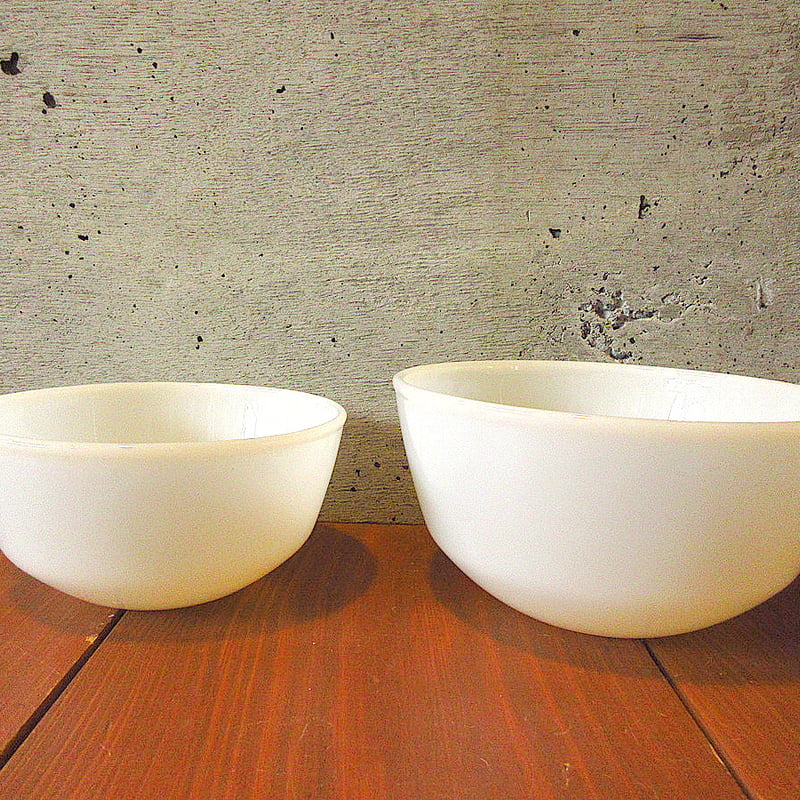 Fireking ファイヤーキング vintage ボウル 白 2点セット 楽天市場】【SOLD OUT】 ファイヤーキング ミルクホワイト