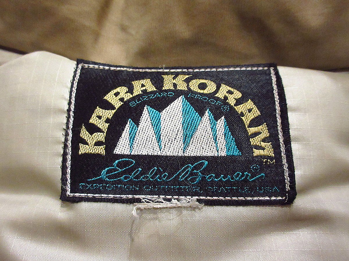 ビンテージ50's60's○Eddie Bauer KARAKORAMダウンジャケット ビンテージ50's60's○Eddie Bauer KARAKORAMダウンジャケット