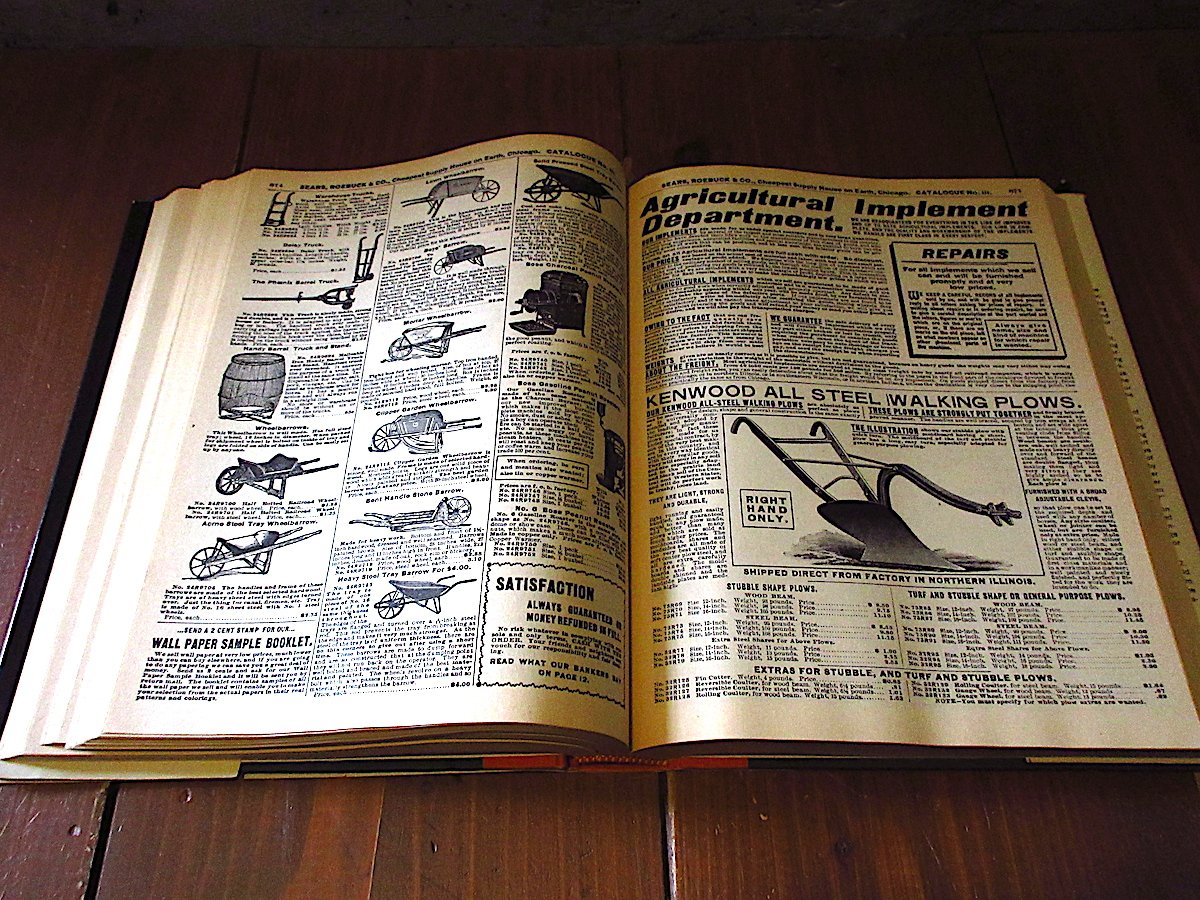 復刻編集　1905〜1910年版　シアーズ　カタログ 復刻編集 1905〜1910年版 シアーズ カタログ ビンテージ○1902