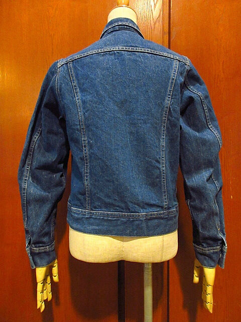 ま*す様 70-80s Lee USA製 ビンテージデニムジャケット Lサイズ 521068bf58a187cfdb2405f21840e4
