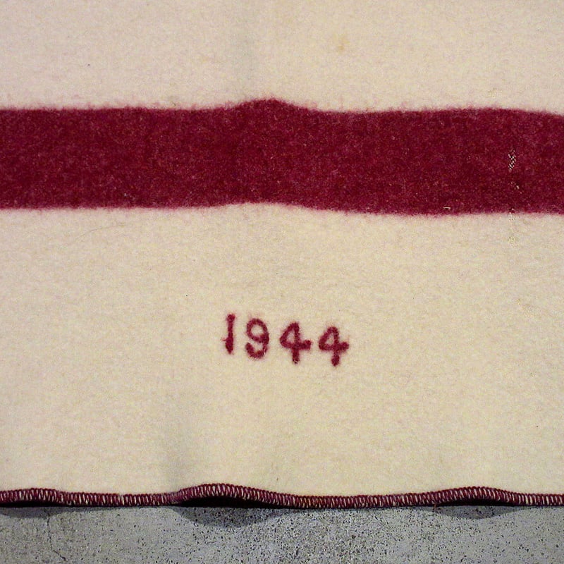 ビンテージ40's○U.S.ARMY Medical Department ウールブランケット