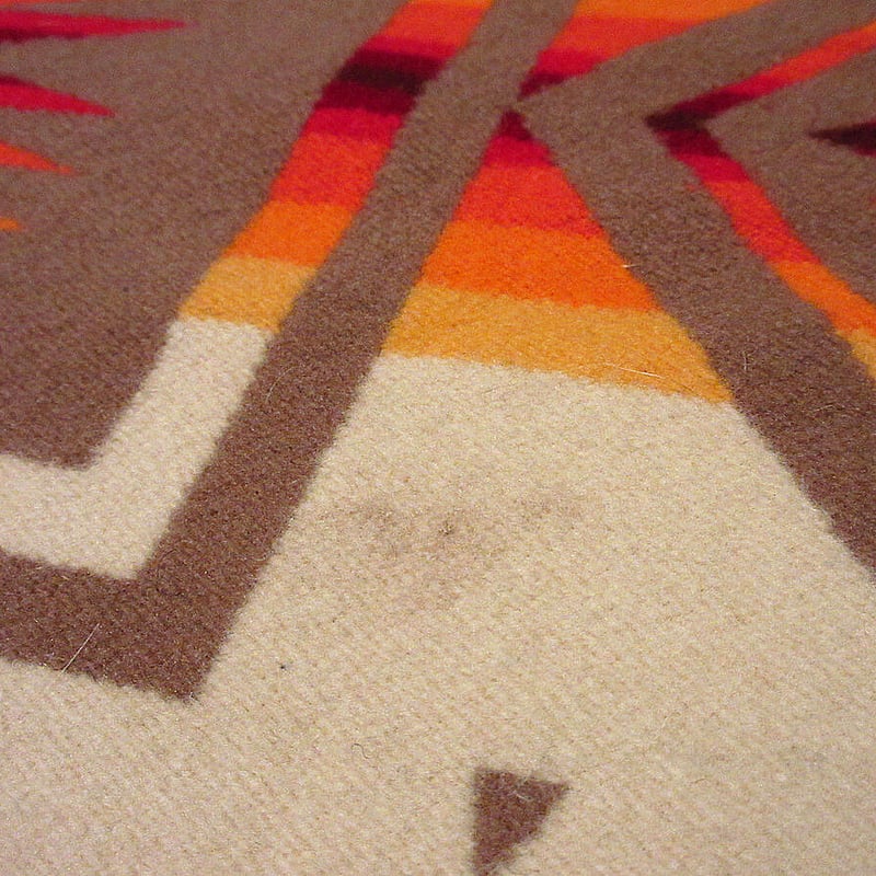 ビンテージ30's40's○PENDLETON Beaver Stateネイティブウールブラン