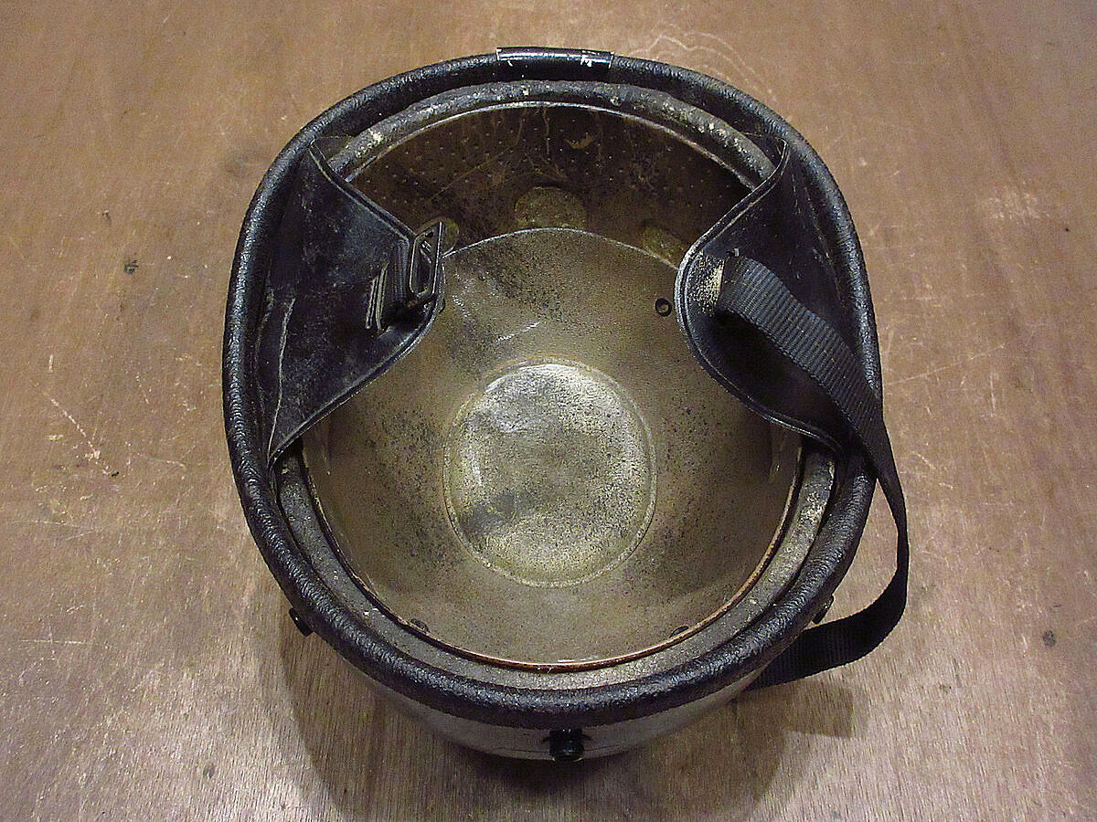 ビンテージ60's○Buco?ハーフヘルメット黒○230119i1-hlmt 1960sブコバ