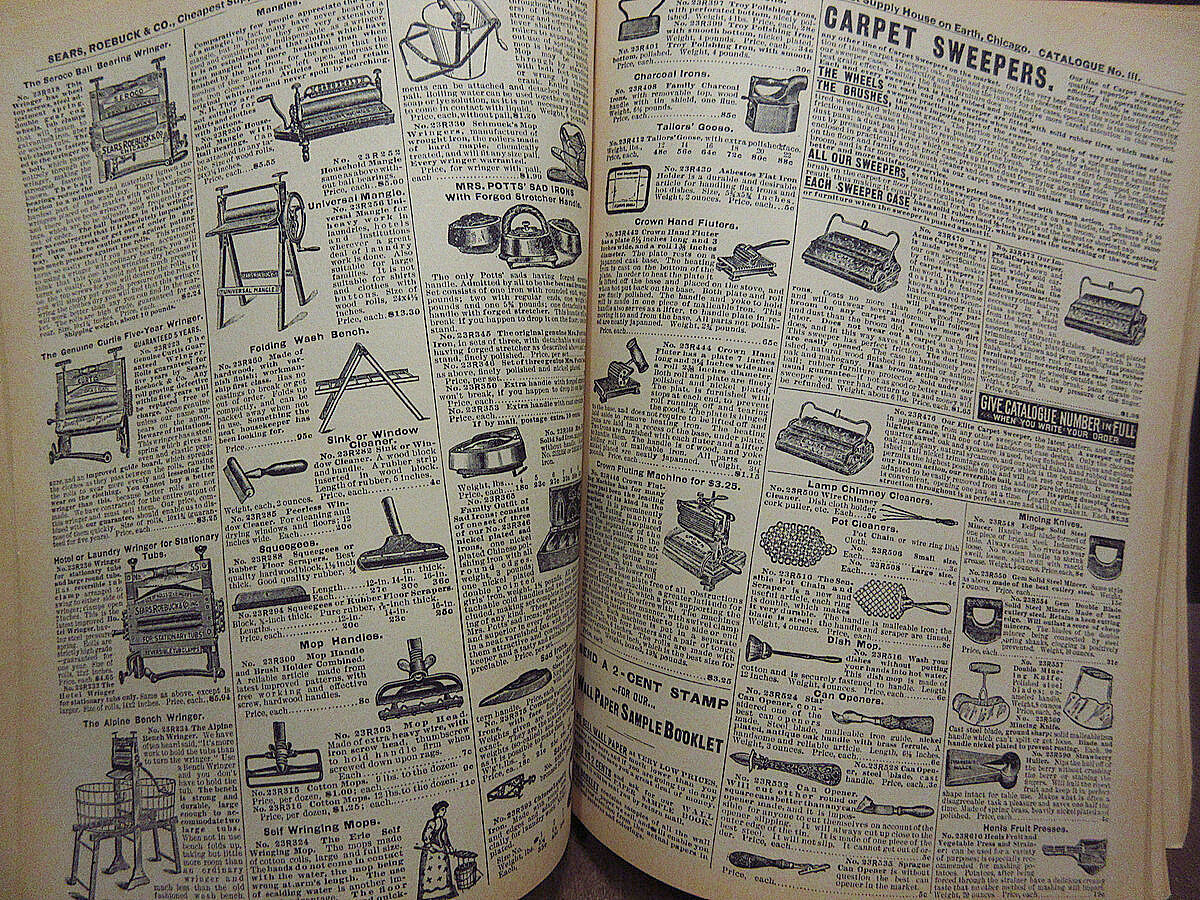 ビンテージ○1902 EDITION OF THE SEARS,ROEBUCK & CO.カタ
