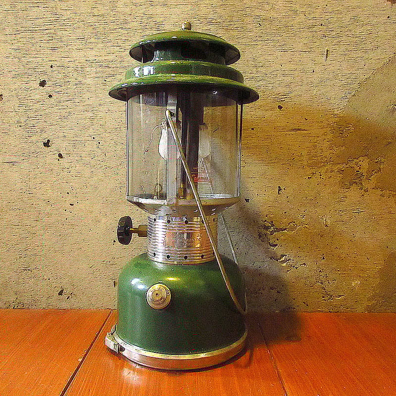 ビンテージ60's○Coleman 220Fダブルマントルランタンジャンク