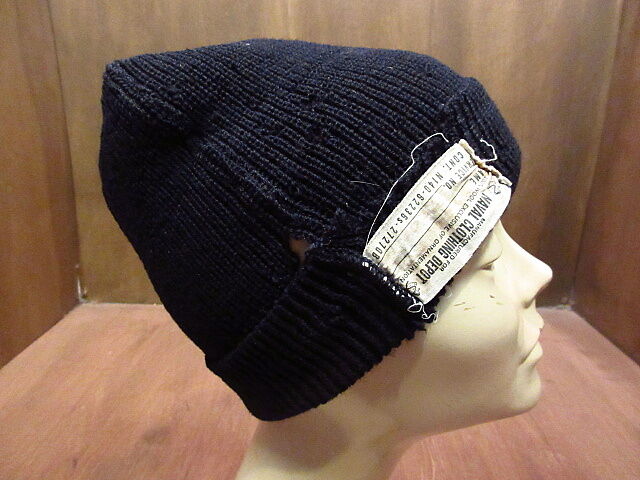 ビンテージ50's○U.S.NAVYワッチキャップ○200910n7-m-cp-knt 195...