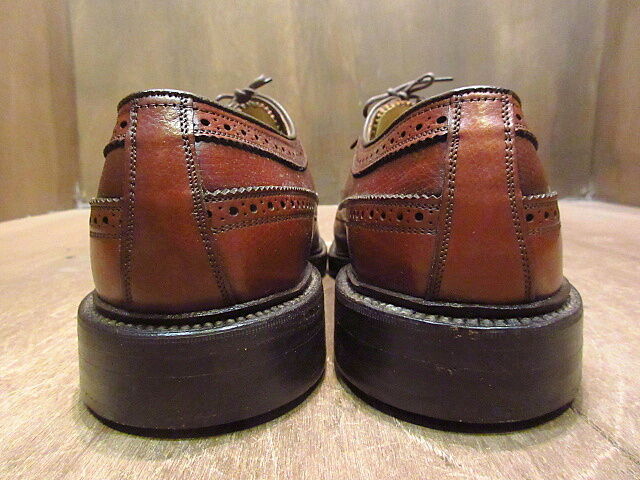 ビンテージ70's○DEADSTOCK FLORSHEIM IMPERIALウィングチップシュ...