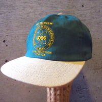 ビンテージ80’s90’s●UDELHOVEN OILFIELD SYSTEM SERVICES, INC.スナップバックキャップ●250416k7-m-cp-bbメンズ古着帽子