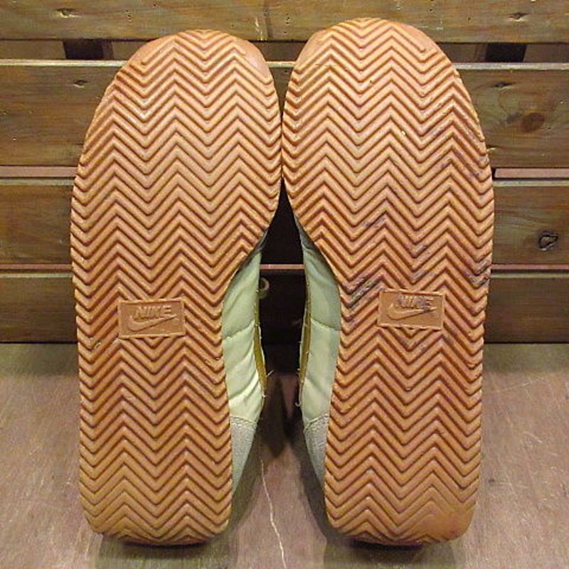 ビンテージ70's○NIKEナイロン×スウェードスニーカー10 1/2○200816n2