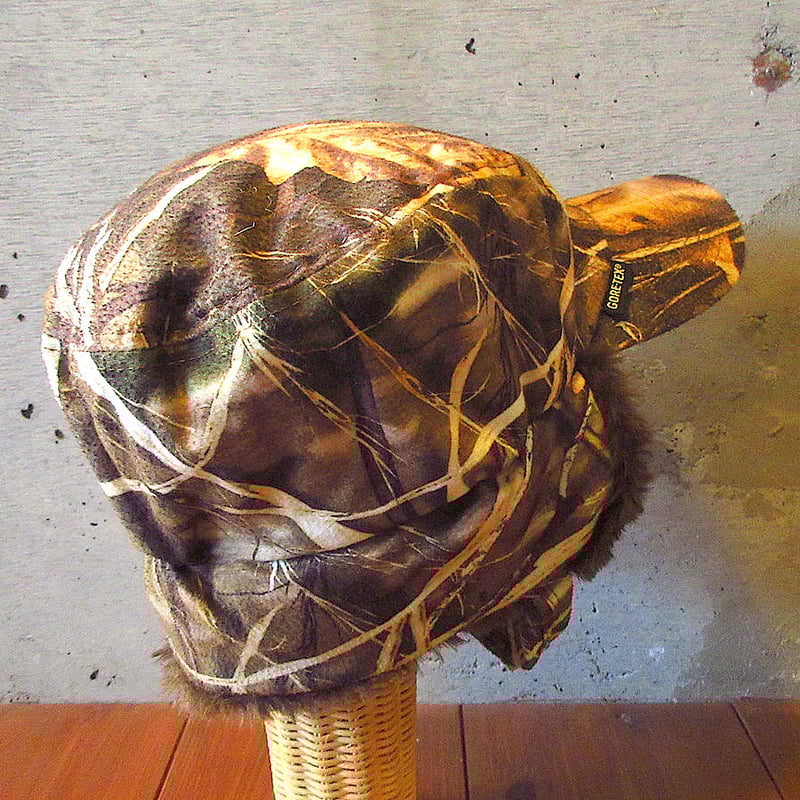 Cabela's GORE-TEX耳あて付きツリーカモキャップ○240107j4-m-cp