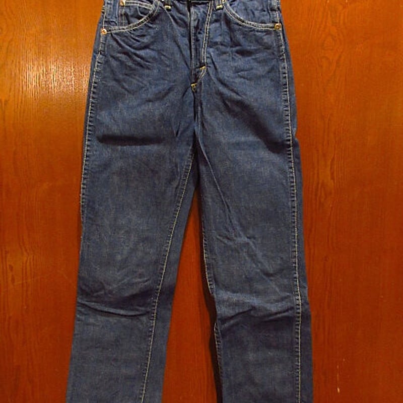 ビンテージ70's○Lee RIDERSサイド黒タグボーイズジーンズsize 12 SLIM