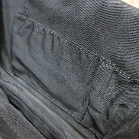 ビンテージ~70’s●スウェードクラッチバッグ黒●250224z4-bag-cltセカンドバッグポーチレトロ