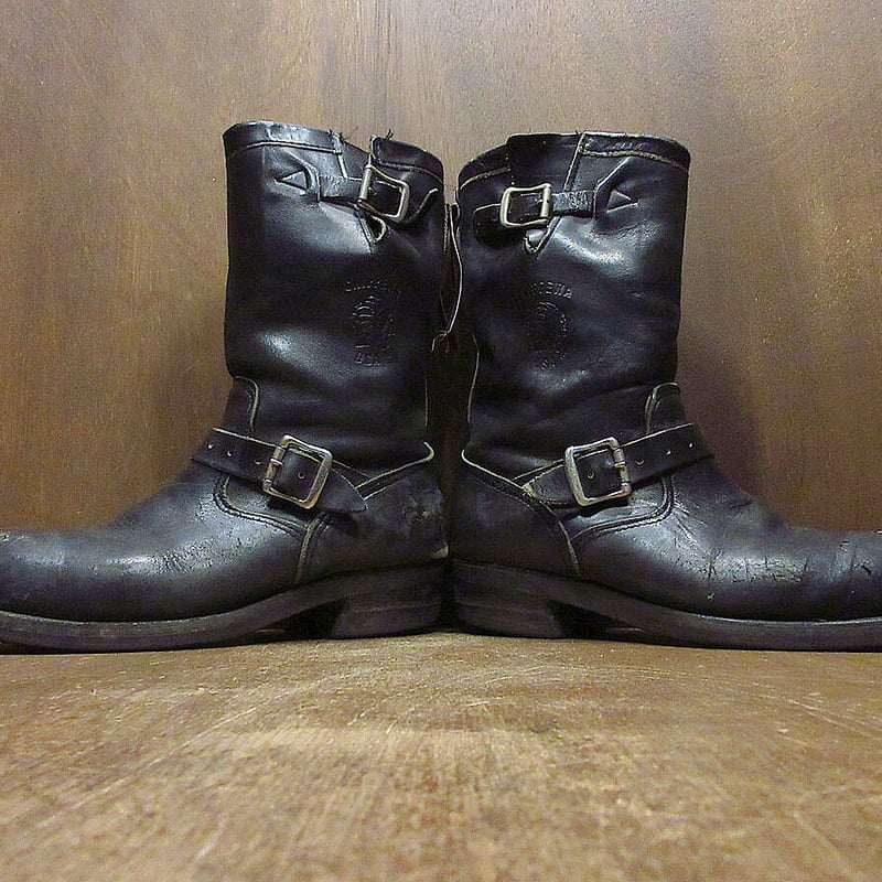 ビンテージ90's○CHIPPEWAスチールトゥエンジニアブーツ黒size 7 ビンテージ90's○CHIPPEWAスチールトゥエンジニアブーツ黒size 7