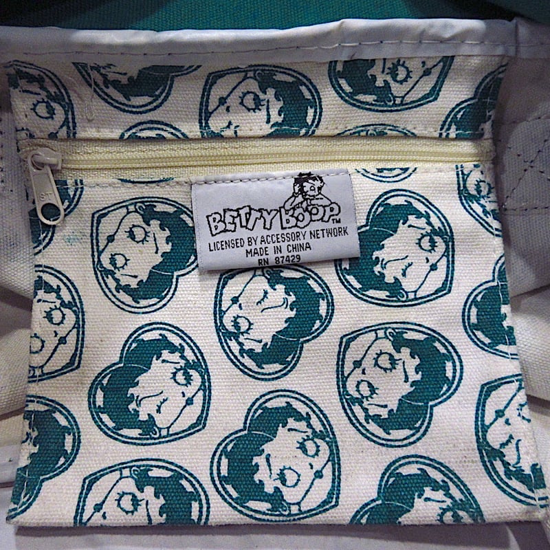 ビンテージ90's○DEADSTOCK BETTY BOOPボストンバッグ○240514c7- ビンテージ90's○DEADSTOCK BETTY BOOPボストンバッグ○240514c7-