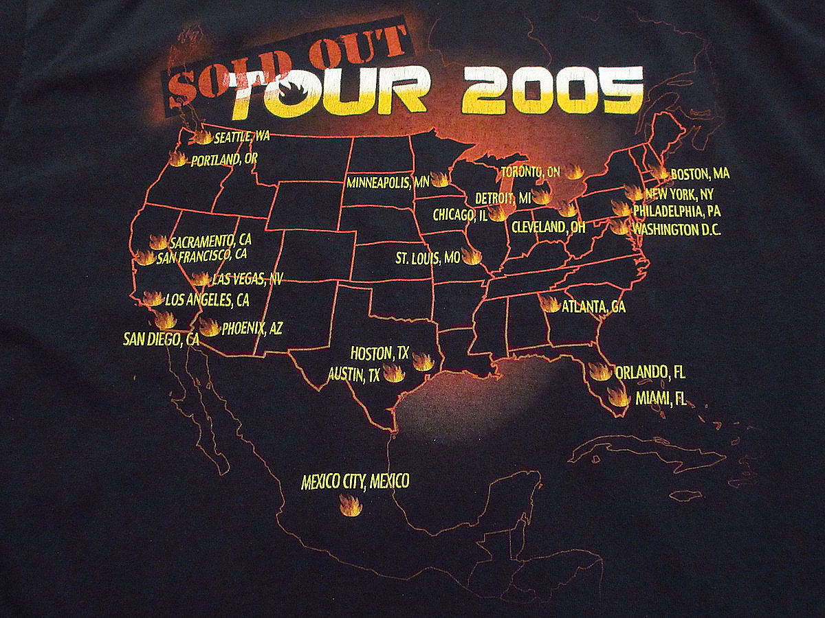 VTG AUDIOSLAVE T SHIRT SMALL CONCERT TOUR GIANT Y2K 00s ROCK