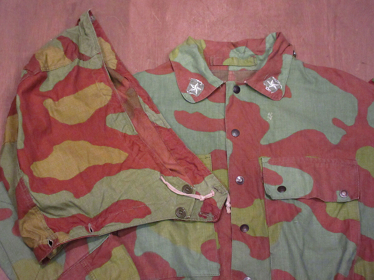 ビンテージ60's○イタリア軍サンマルコカモジャケット○210414n2-m-jk