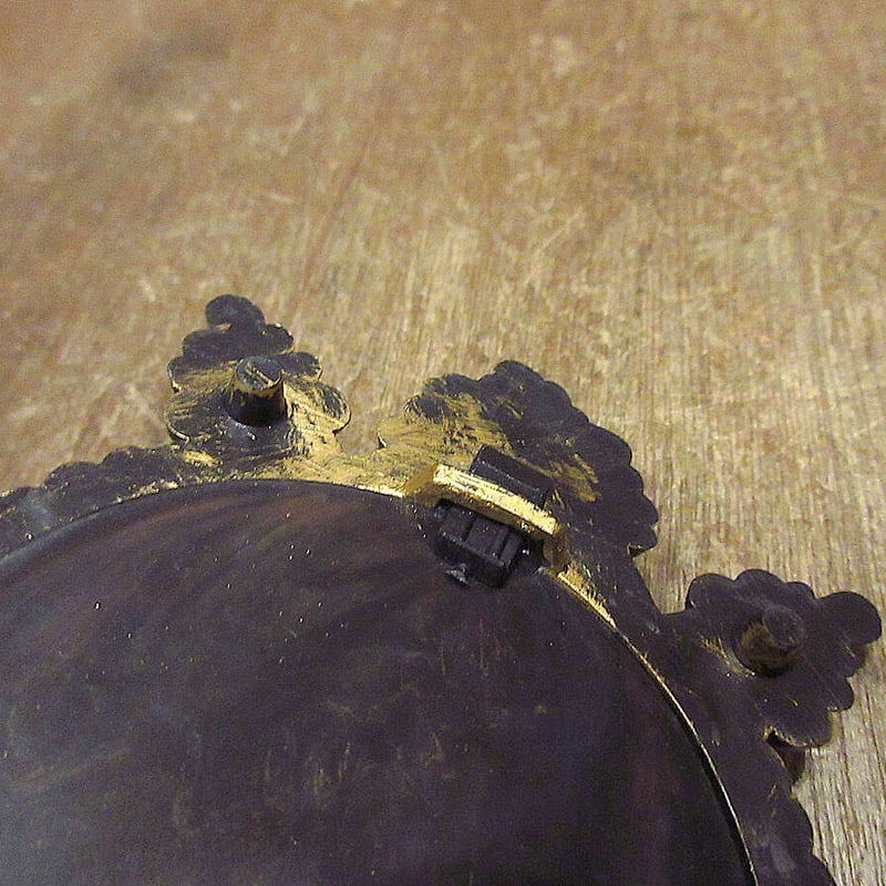 ビンテージ○リップホルダー付きプラスチックミラースタンド○231012j6