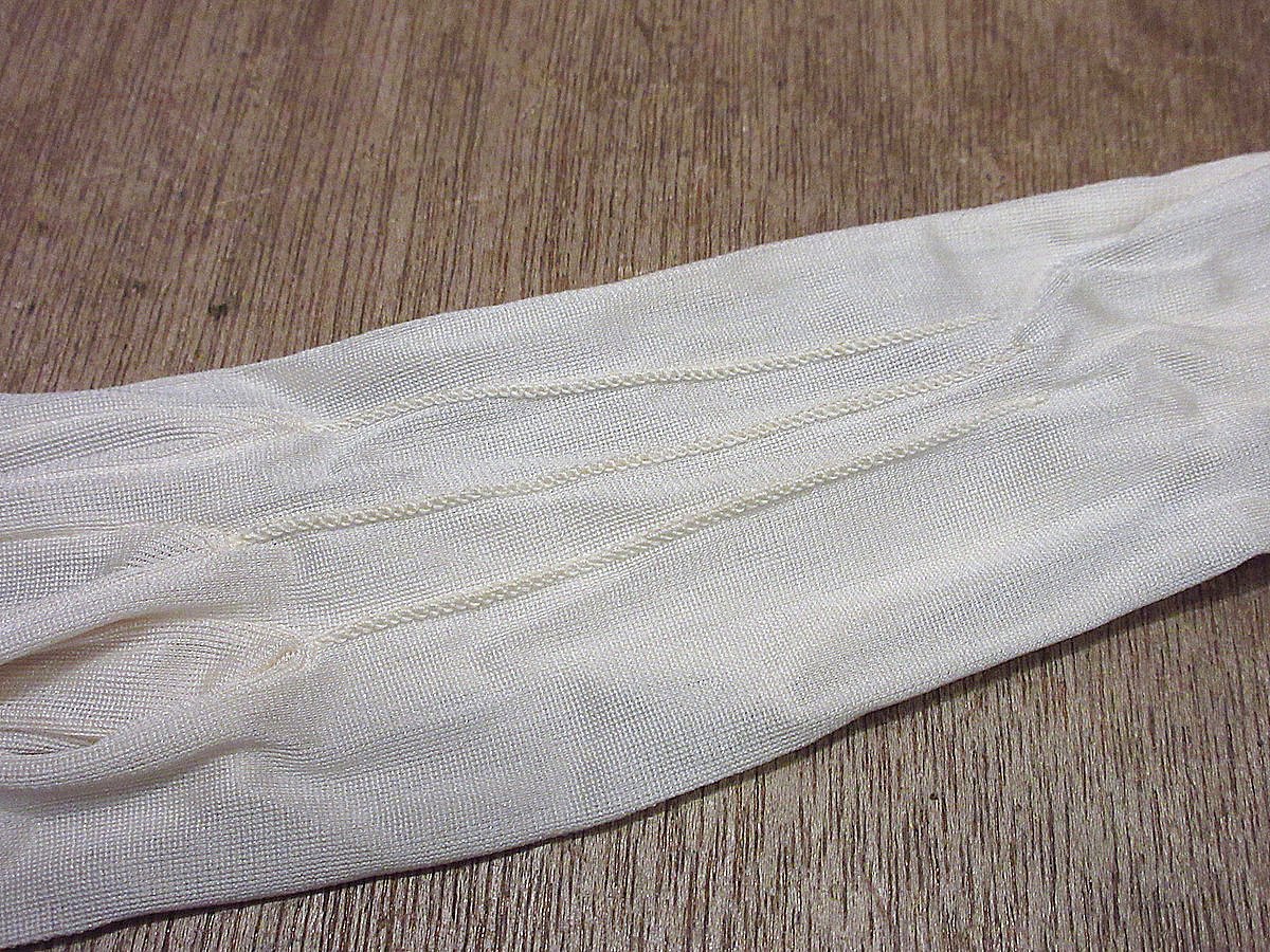 古着 ビンテージ 80s 毛糸 ハンドメイド 手袋 レディース 白 希少 美品 VINTAGE - 古着 ビンテージ 80s 毛糸 ハンドメイド 手袋