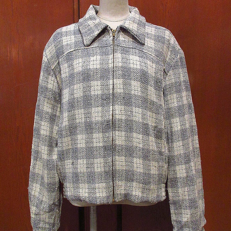 ビンテージ50's○PENNEY'Sチェックウールリッキージャケット
