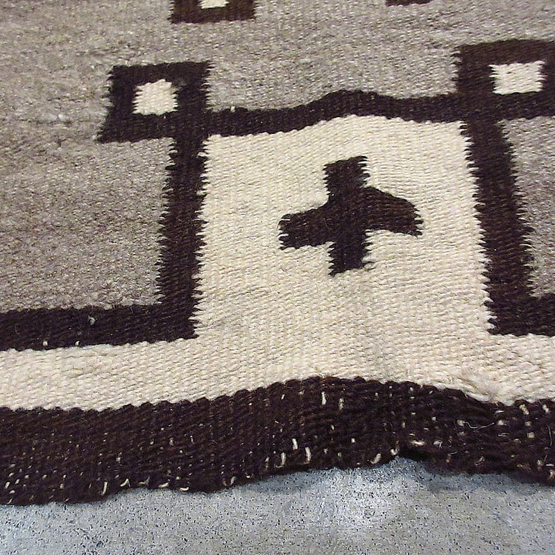 ビンテージ~40's○ナバホラグ約129cm×約81cm○240717i8-rug ビンテージ~40's○ナバホラグ約129cm×約81cm○240717i8-rug