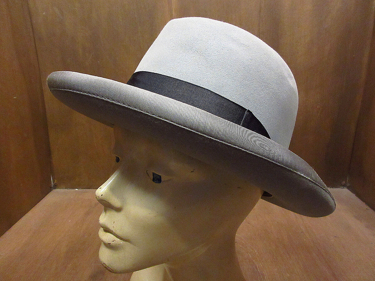 50s Penny's marathon ハット グレー 7 1/8 ビンテージ 50s Penny's marathon ハット グレー 7 1/8 ビンテージ 【公式通販】