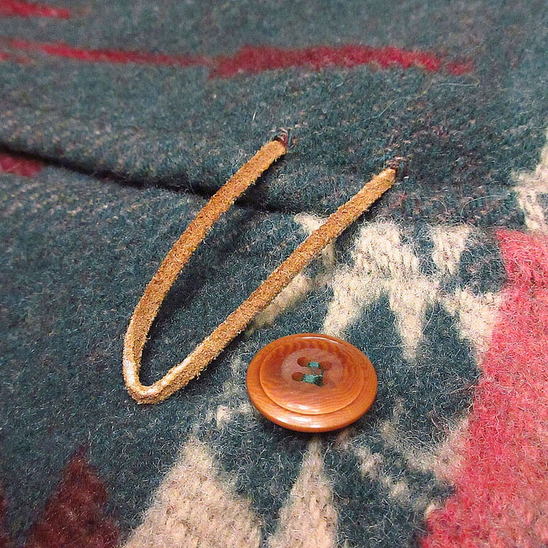 ビンテージ○Ralph Laurenネイティブ柄ウールクッションカバー