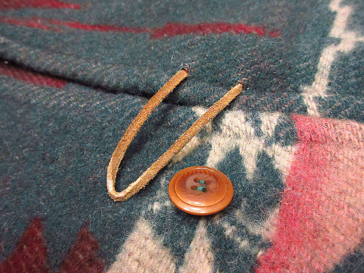 ビンテージ○Ralph Laurenネイティブ柄ウールクッションカバー