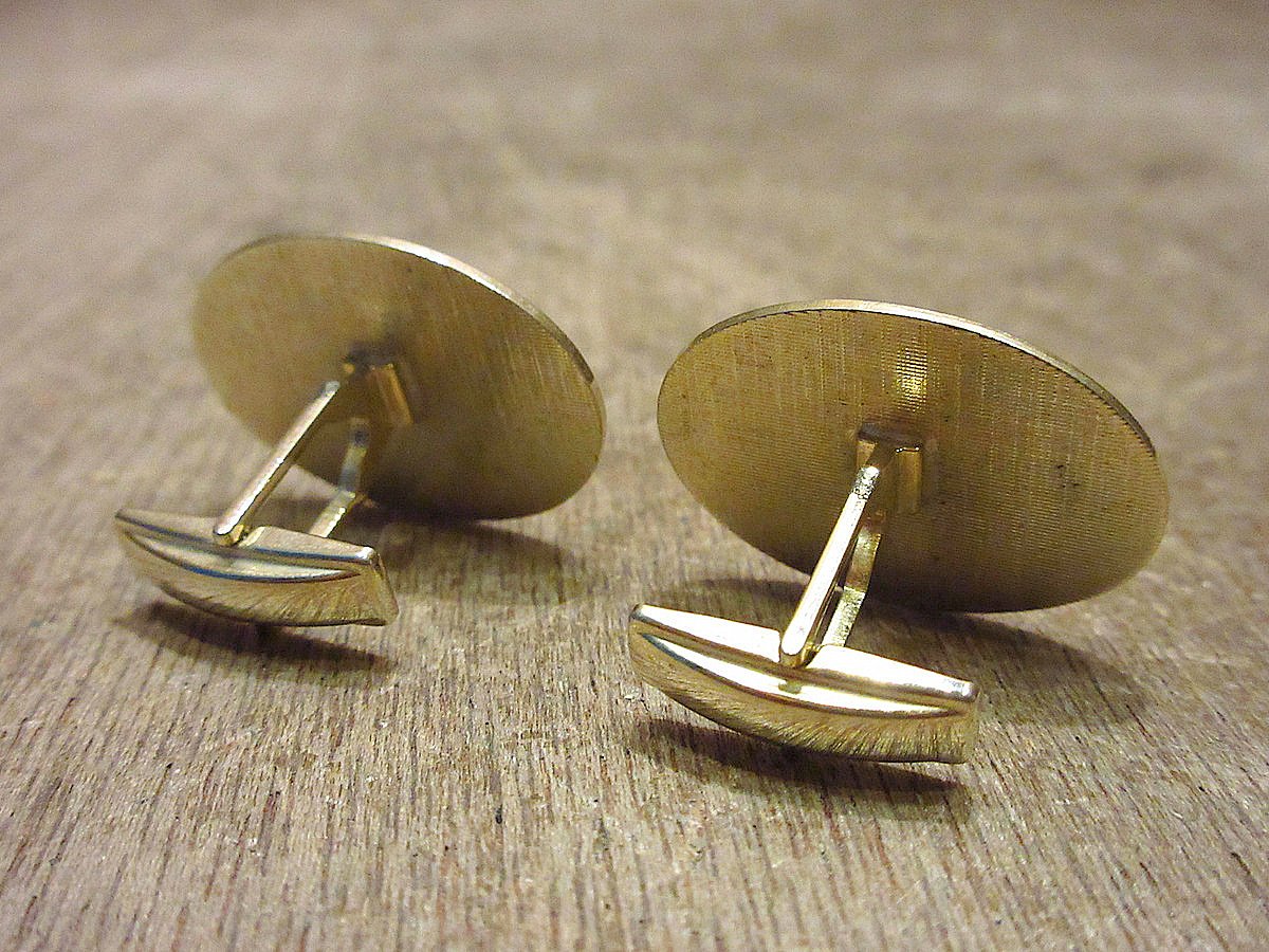 カフスボタン　カメオ　585 14金　ゴールド　ビンテージ カフスボタン カメオ 585 14金 ゴールド ビンテージ