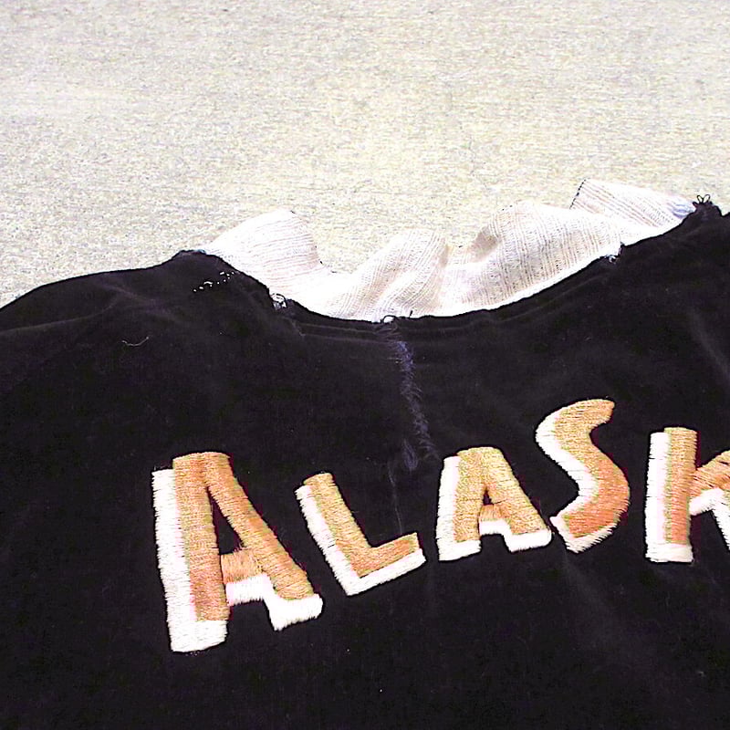 最終値下げ　50s ビンテージ　黒別珍　スーベニアジャケット 11/19 ONLINE 入荷！50s Souvenir Jacket Goose Bey 50年代