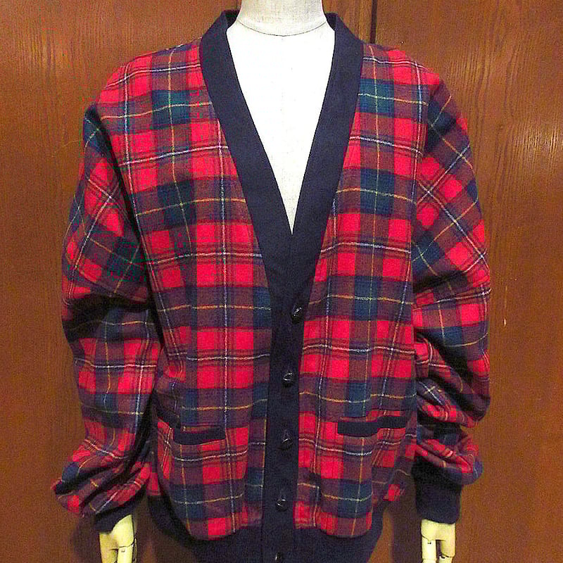 60s　USA製　ペンドルトン　ヴィンテージカーディガン　レア　胡桃ボタン dc17b30da92ee9fe9d7cf04f863882