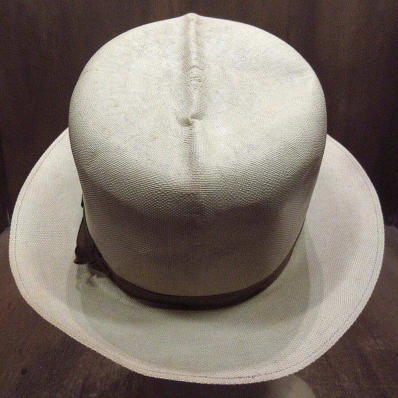 ビンテージ~50's○パナマハット○230619i2-m-ht-strストロー ビンテージ~50's○パナマハット○230619i2-m-ht-strストロー
