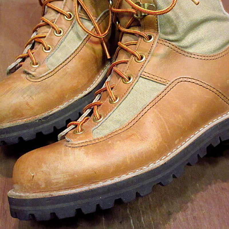 ビンテージ○Danner 切り替えレースアップレザーブーツ茶 Size