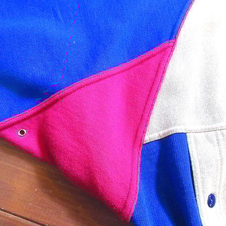 ビンテージ80’s●スカンジナビア航空ハーフジップスウェットsize S●250320k2-m-sws 1980s SAS古着マルチカラー航空会社