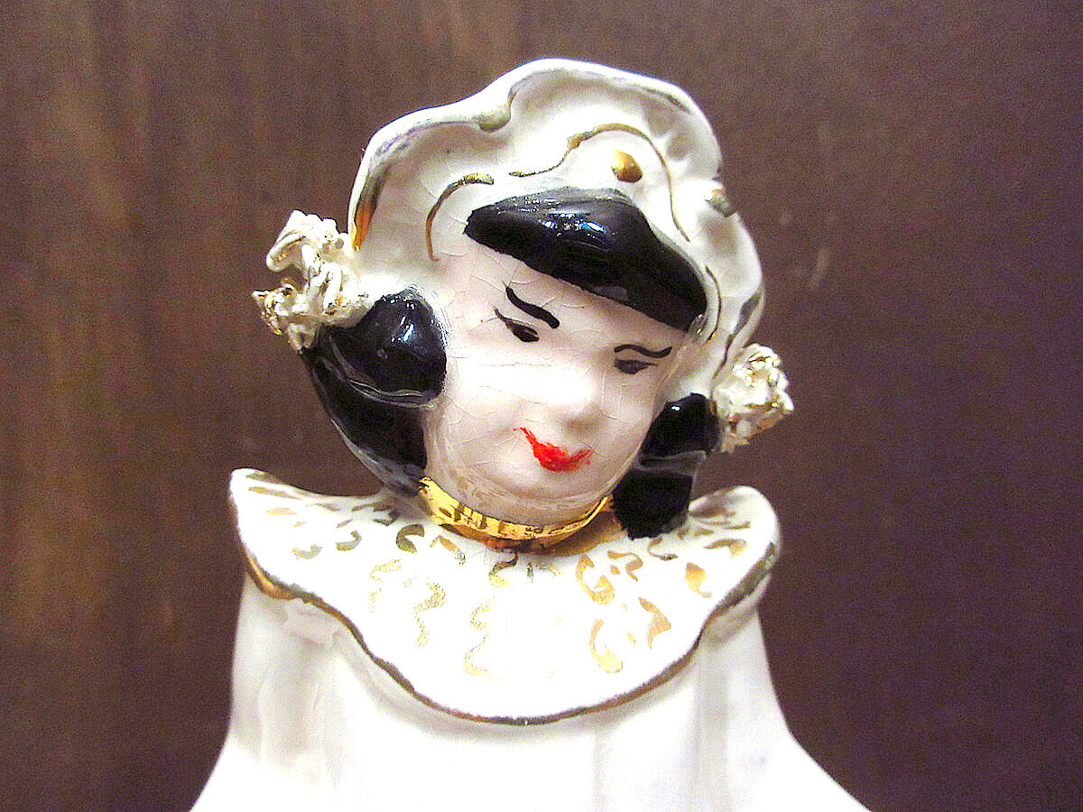 オリエンタル陶器 置物 オブジェ　アメリカビンテージ　50s オリエンタル陶器 置物 オブジェ アメリカビンテージ 50s オリエンタル