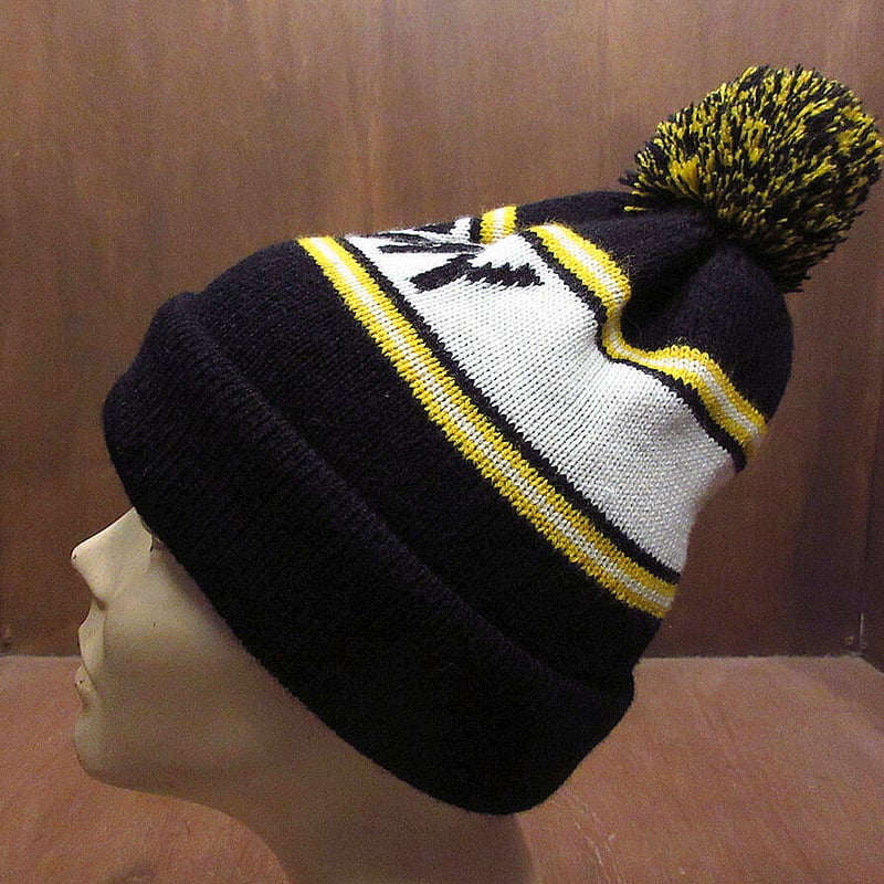 WEST POINT ニット帽　60s usma ヴィンテージ　ミリタリー ビンテージ○ボンボン付きARMYニット帽○211219i5-m-cp-knt USMA WES
